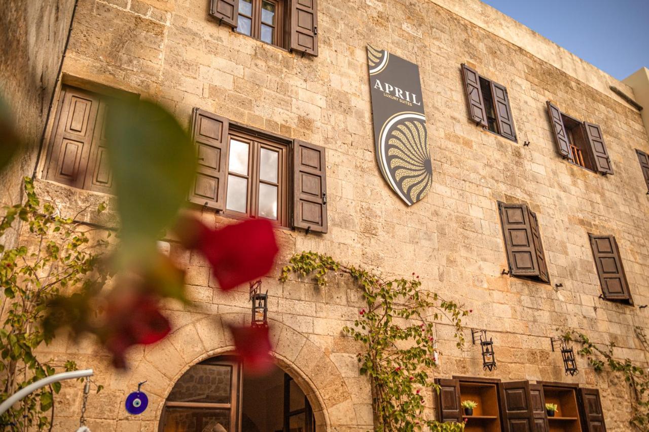 April Luxury Suites (Adults Only) Rhodes City Eksteriør billede