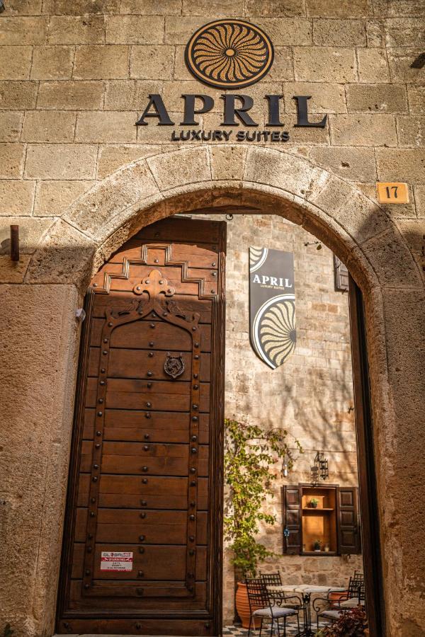 April Luxury Suites (Adults Only) Rhodes City Eksteriør billede